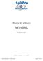 Manual de utilizare WinSAL Versiunea Editia 1 Revizia