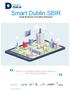 Smart Dublin SBIR. Small Business Innovation Research. Smart, low cost innovative solutions to tackle challenges in the four Dublin Local Authorities