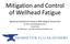 Mitigation and Control of Wellhead Fatigue