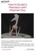 How to Sculpt a Pterosaur with Polymer Clay