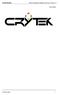 Crytek Studios Server Command Table for Far Cry Patch /07/ Crytek 1