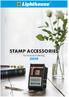 Stamp accessories. For the love of collecting