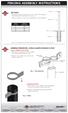FENCING ASSEMBLY INSTRUCTIONS