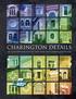 CHARINGTON DETAILS. add your personal style to your home with Charington details
