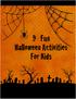 9 Fun Halloween Activities For Kids