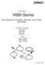 RFID System. V680 Series. User's Manual for Amplifiers, Antennas, and ID Tags (EEPROM)