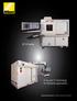 XT H Series. X-ray and CT technology for industrial applications. nikon metrology I vision beyond precision