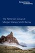 The Patterson Group at Morgan Stanley Smith Barney