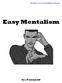 Easy Mentalism by J P Jacquard