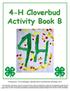4-H Cloverbud Activity Book B
