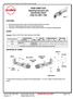 HAND CRIMP TOOL Operating Instruction and Specification Sheet Order No
