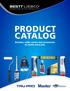 PRODUCT CATALOG Brushes, roller covers and accessories to tackle every job.