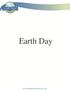 Earth Day. We Care About the Earth. Grade Levels: 3-6. Objectives