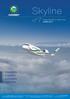 Skyline. n 7. TOWARDS A GREEN business AVIATION JUNE Bringing Sustainable Air Transport Closer