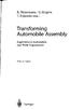 Transforming Automobile Assembly