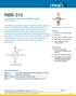 NBB-310 Cascadable Broadband GaAs MMIC Amplifier DC to 12GHz