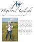 Highland Twilight. Crochet Colorwork Vest