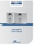 Variable Speed Drive. User's Manual