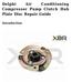 Delphi Air Conditioning Compressor Pump Clutch Hub Plate Disc Repair Guide. Introduction