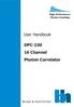 User Handbook. DPC Channel Photon Correlator