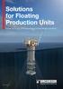 Solutions for Floating Production Units