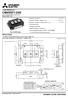 < IGBT MODULES > CM450DY-24S HIGH POWER SWITCHING USE INSULATED TYPE APPLICATION