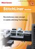 StitchLiner Series. Revolutionary new concept in saddle-stitching Technology. Saddle-Stitching System StitchLiner