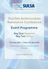 SULSA s Antimicrobial Resistance Conference Event Programme