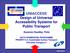 UNIACCESS. Design of Universal Accessibility Systems for Public Transport