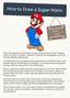 How to Draw a Super Mario