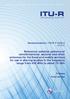 Recommendation ITU-R F (02/2014)