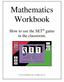Mathematics Workbook. How to use the SET game in the classroom Set Enterprises, Inc. All rights reserved.