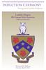 Induction Ceremony. Distinguished Lambda Graduates. Lambda Chapter Phi Gamma Delta Fraternity DePauw University