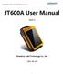JT600A User Manual. Ver2.1. Shenzhen Joint Technology Co., Ltd