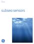 GE Sensing. subsea sensors