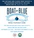 THE ANTIQUE AND CLASSIC BOAT SOCIETY & THE MICHIGAN CHAPTER OF THE ACBS INVITE YOU TO BOAT THE BLUE