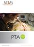 Product Brochure PTA. When Innovation beats Pain. MD/QUA/EN51.PTA (EN)