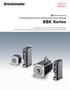 RBK Series. 2-Phase Stepping Motor and Microstep Driver Package. RoHS-Compliant