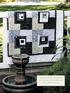 This quilt is easy to cut and piece it s all squares and rectangles and will go together in no time.