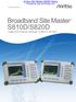 Broadband Site Master S810D/S820D