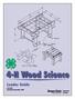 4-H Wood Science. Leader Guide