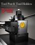 Tool Post & Tool Holders. Section B of 2017 Machine Tool Accessories Catalog