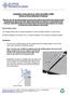 Installation Instructions for Solar SnowMax (SSM) Series of Snow Retention Products