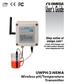 User s Guide UWPH-2-NEMA. Wireless ph/temperature Transmitter. Shop online at omega.com SM