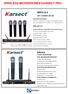 WIRELESS MICROPHONES KARSECT PRO