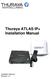 Thuraya ATLAS IP+ Installation Manual