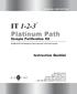 IT Platinum Path. Sample Purification Kit. Instruction Booklet. Kit Part No: ASAY-ASY-0120