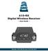 A10-RX Digital Wireless Receiver User Guide