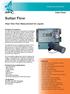 Sultan Flow. Data Sheet. Real Time Flow Measurement for Liquids. A higher level of performance