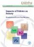 Impacts of Policies on Poverty